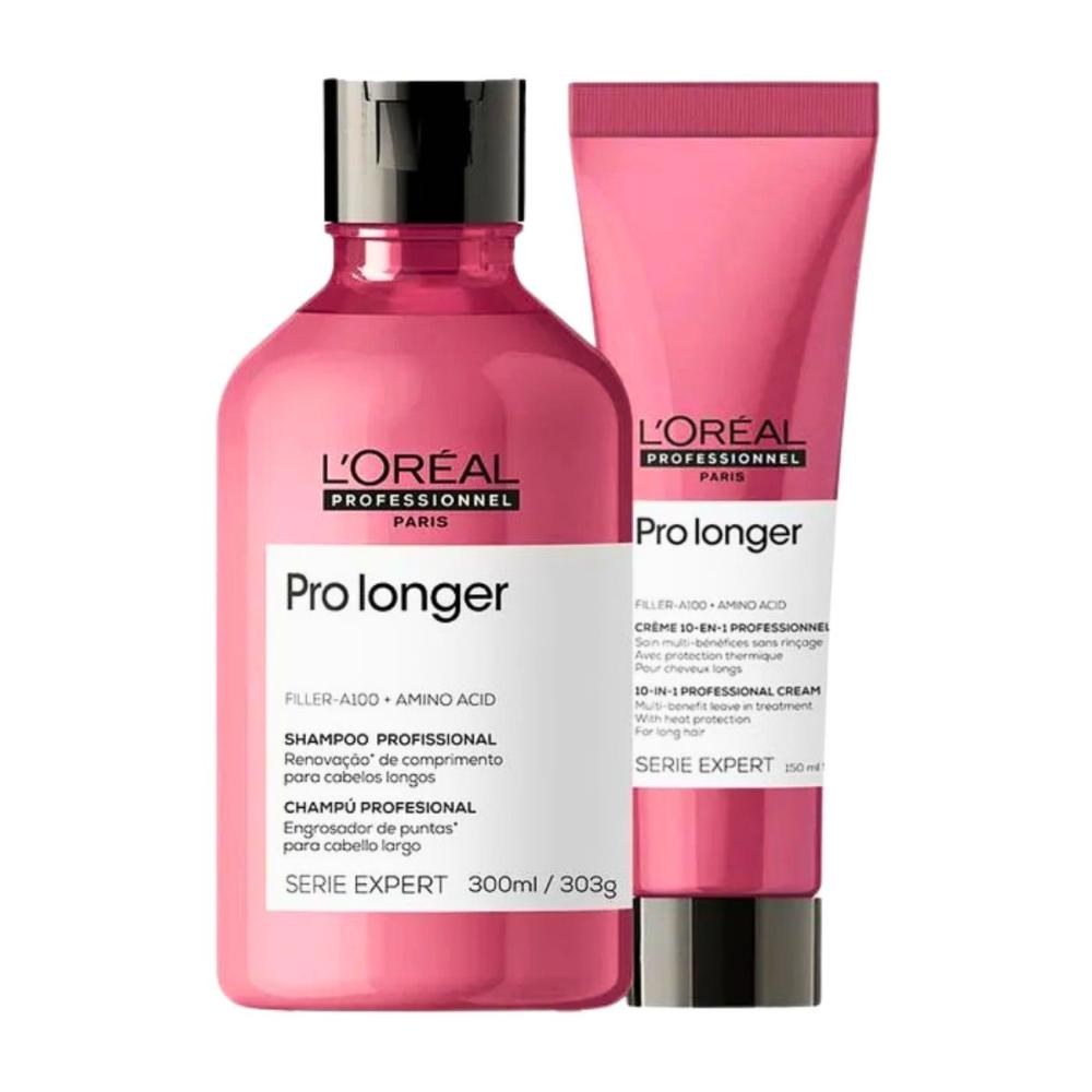 L'Oréal Pro Longer - Shampoo 300ml + Leave-in 150ml — L'Oréal | Drogaria Taveira