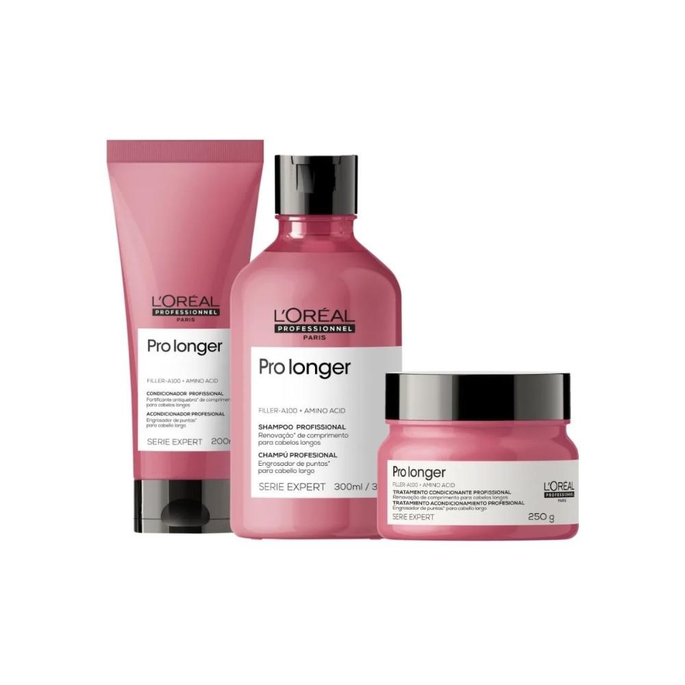 L'Oréal Serie Expert Pro Longer - Kit Home Care (3 Produtos) — L'Oréal | Drogaria Taveira