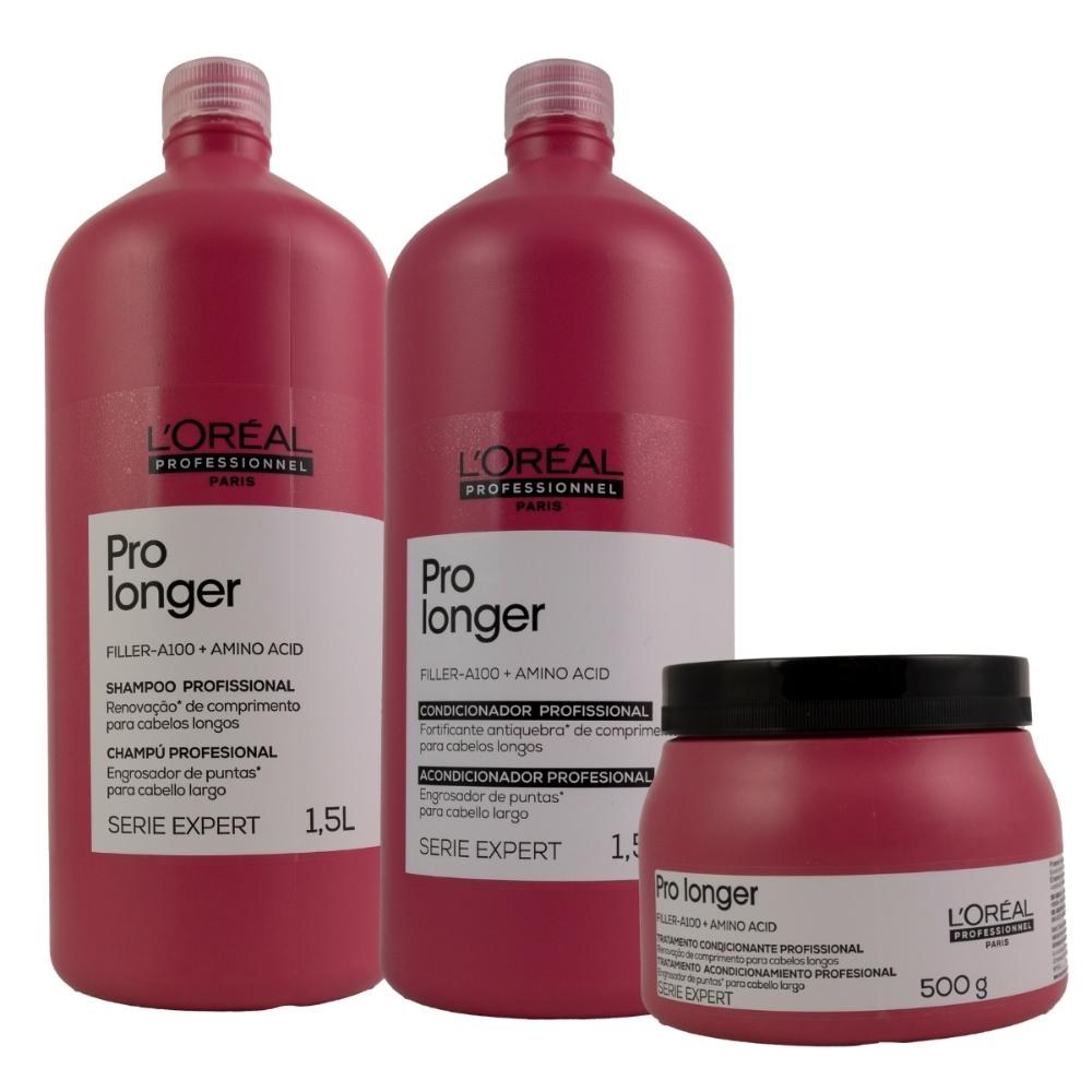 L'Oréal Serie Expert Pro Longer - Kit Salão (3 Produtos) — L'Oréal | Drogaria Taveira